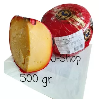 KEJU EDAM AYAM EMAS 500GR/KEJU BOLA CAP AYAM EMAS/KEJU TUA/EDAM CHEESE BALL/KEJU APEL