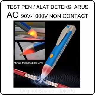 Stock Terakhir  Test Pen Deteksi Arus Listrik AC  Tespen Rumah 90V - 1000V - H108 Original Source