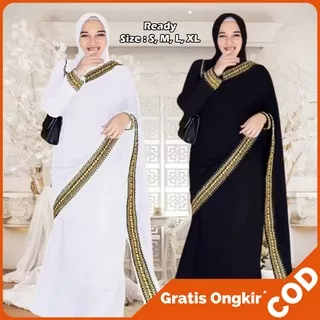 Baju Gamis Abaya India Sari Turkey Turky Hitam wanita muslim muslimah Untuk anak perempuan preloved murah aruhi prada pesta jumbo terbaru by Galeri Abaya