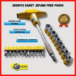 Obeng T Set 24pcs Serbaguna Kunci Socket Bits Sok / Kunci T / obeng set komplit serbaguna tekiro / obeng set / obeng set komplit / obeng T set / obeng tang set komplit