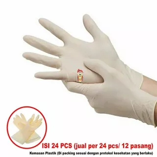 Sarung Tangan karet Sensi Gloves isi 12 pasang / 24 pcs