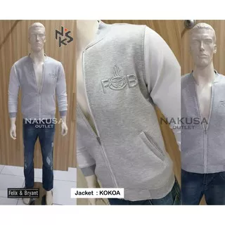 FELIX&BRYANT - Outerwear Jaket Pria Casual Motif KOKOA