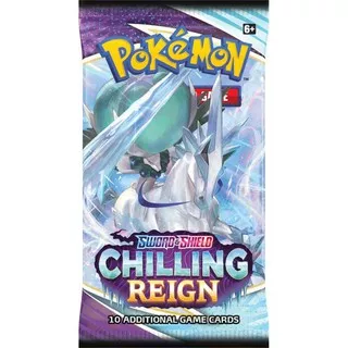 TCG Pokemon Sword & Shield 6 Chilling Reign Booster Pack