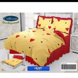 Sprei california no 1 uk 180x200 Heart