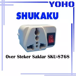 Over Steker Adaptor Steker Saklar Serbaguna Colokan SHUKAKU 6768