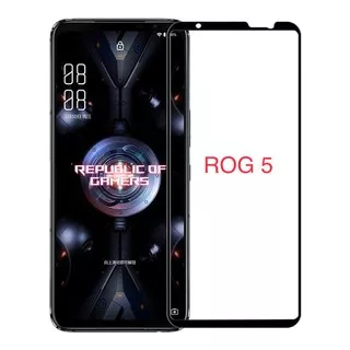 Tempred Glass H+ Full Cover Asus ROG PHONE 5 / 3 / 2 / 4 / 1/ROG Free Bubble + DUS PACKING