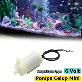 Pompa Celup DC 6V Pompa Air Mini Micro Submersible Water Pump Pompa Air Hisap Water Pump Selang Pengisap