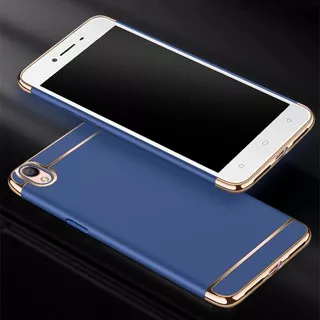 Casing OPPO A37 Neo 9 Matte Plating Hard Case Thin 3 in 1 Scrub Electroplated Back Cover