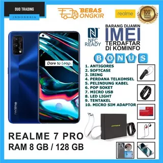 REALME 7 PRO RAM 8 ROM 128 GARANSI RESMI REALME INDONESIA