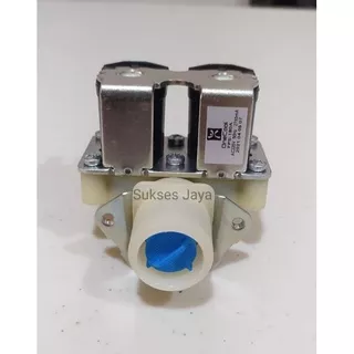 Solenoid Water Inlet Valve 2 Inlet Mesin Cuci LG Front Loading - Selenoid Mesin Cuci Skun Lurus