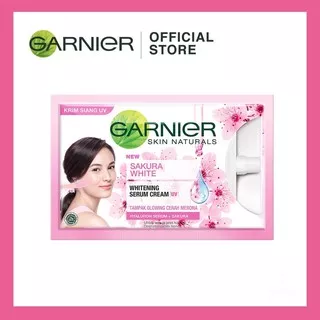 ( Sachet) Garnier Sakura White Whitening Serum Day Cream 7ml