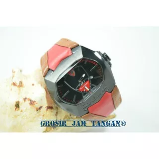 JAM TANGAN LAMBORGHINI AVENTADOR LEATHER KULIT ELEGAN MEWAH SUPER PREMIUM GROSIR JAM TANGAN