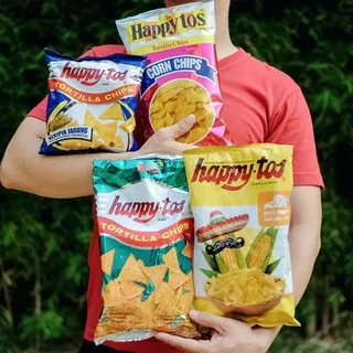 Happy tos Merah Happy tos Besar Tortilla Chips Happytos Merah 160g