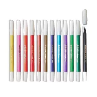 Spidol Snowman Marker pen kecil 1 pack (12 warna)