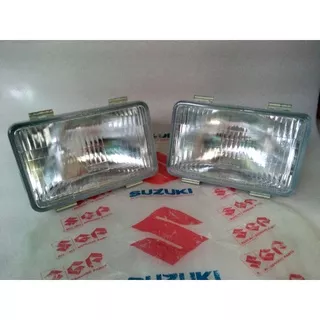 headlamp reflektor lampu depan suzuki A100 A 100 TRS GP100 GP 100 TS100 TS 100 ECONOS kotak original asli suzuki stanley japan