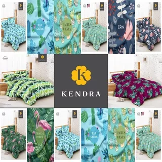 Sprei Kendra 160 Blue Cactus, Cactus Fiesta, Erin, Green Chevron, Pink Flaminggo, Tropical Forest