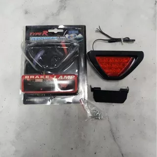 Lampu Rem Stop Lampu Segitiga Model F1 Lampu bemper Belakang Motor Mobil  Variasi