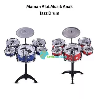 Jazz Drum Set Dus - Mainan Anak Alat Musik Mini Drum Murah