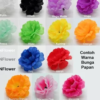 Harga Murah WANFlower Bunga Papan Suyok 100 * PUTIH (perbungkus) c Premium .