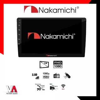 Head Unit Double Din Android Nakamichi NA3102i T5 - 9 Inch 2+32GB WiFi Universal 1080p USB Bluetooth