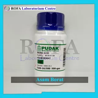 Asam Borat / Boric Acid / H3BO3 500 Gram