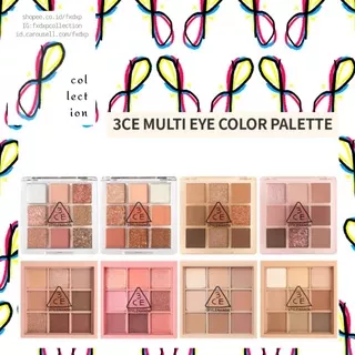 3CE Mood Recipe Multi Eye Color Palette 7~8.5 g (Eyeshadow Eye Shadow Palet)