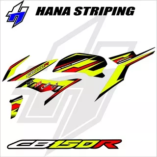 Stiker Striping CB 150 R facelit  Stiker Lis Variasi Motor CB150R Kode 01