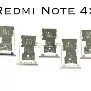 Simtray Sim Tray Tempat Slot Sim Card - Handphone Xiaomi Redmi Note 4X