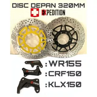 CAKRAM EXPEDITION KLX 150 / CRF 150 / WR 155 UKURAN 320 MM PLUS BREKET