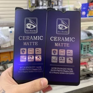 Ceramic Glass Realme U1 / 2 Pro / 3 / 3 Pro - Matte Anti Blue Ray Screen Protector - UA