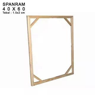 SPANRAM Frame Rangka Kayu 40x60 cm