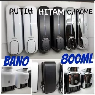 Tempat Sabun Bano Double Single Hand Soap Dispenser Bano Double 800 ml dan Single 400 ml