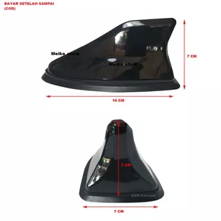 Antena Sirip Hiu Shark Fin Aero Hybrid Antenna JS Racing Universal