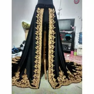 Ekor Pengantin Bludru/Ekor Kebaya Bludru/Ekor Lepas Pasang/Ekor Pengantin/ Ekor Bludru/Ekor Gaun