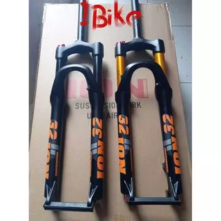 Fork sepeda shox sepeda 27.5 Air ION UD32 T 120 Non Tapper Lock Rebound