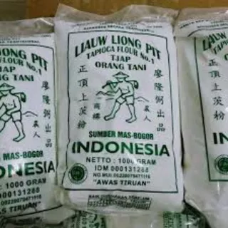 tepung tani liau liong pit 1kg | sagu tani | tepung tapioka