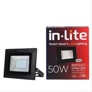 Lampu Sorot LED Pro Series/ Lampu Tembak Flood Light LED InLite 50 Watt