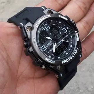 Jam tangan G Shock GST8600 black white