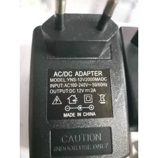 ADAPTOR RECEIVER 12V ORI MESIN 2.0 A