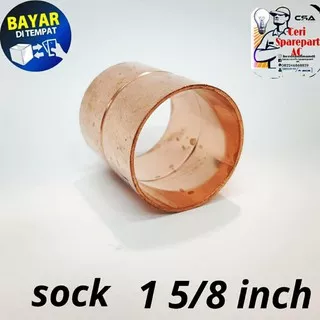 sock fitting pipa tembaga AC ukuran 1 5/8 inch