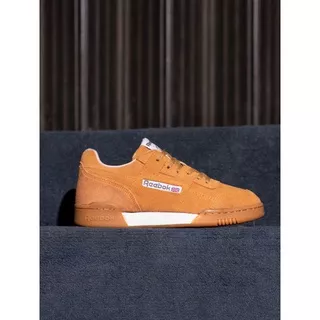 SEPATU ORIGINAL REEBOK WORKOUT PLUS Brown White Gump