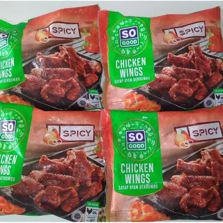 So Good Spicy Chicken Wings  Sayap ayam berbumbu Pedas Frozen Food Jakarta Selatan Grosir