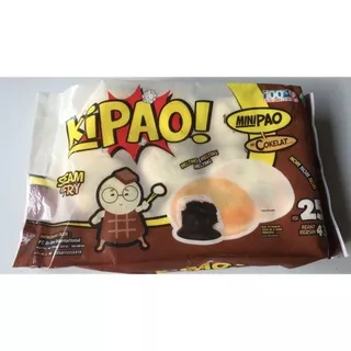 Kipao coklat isi 25 bakpao mini