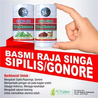 Gang Jie Dan Gho Siah Obat Sipilis Kencing Nanah De Nature