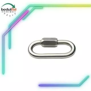 OUTDOR KARABINER SAFETY LOCK STAINLESS STEEL