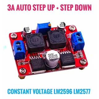 3A Auto Step Up Down Voltage Regulator LM2596 LM2577 Power Supply CV