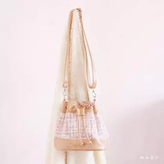 Enka Tweed Bag Blurywood (Sling Bag & Handbags) - By Mady