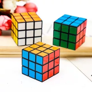 Gantungan Kunci Rubik Unik dan Lucu 1 PCS Kualitas Tinggi Bisa dimainkan / diputar MODEL / MOTIF DIKIRIM RANDOM / ACAK