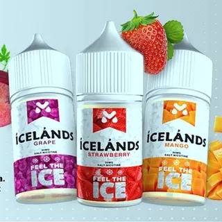 Iceland Saltnic 30ml - Mango, Grape, & Strawberry Liquid Vape by Move Juice Saltnic Fruity