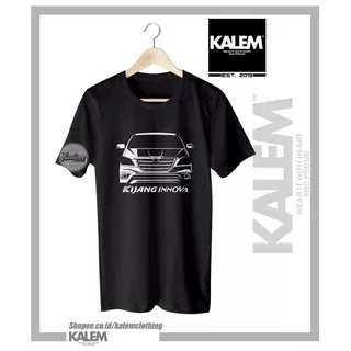 Tshirt Kaos Baju Mobil Toyota Kijang Innova 2nd Facelift Kaos Otomotif - KALEMCLOTHING      -hoream